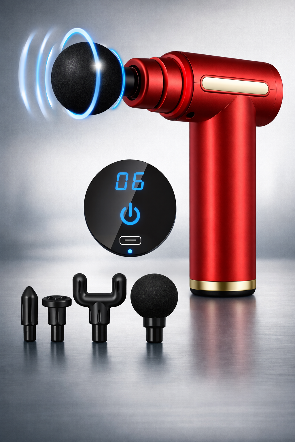 CalmPulse Portable Deep Tissue Massage Gun